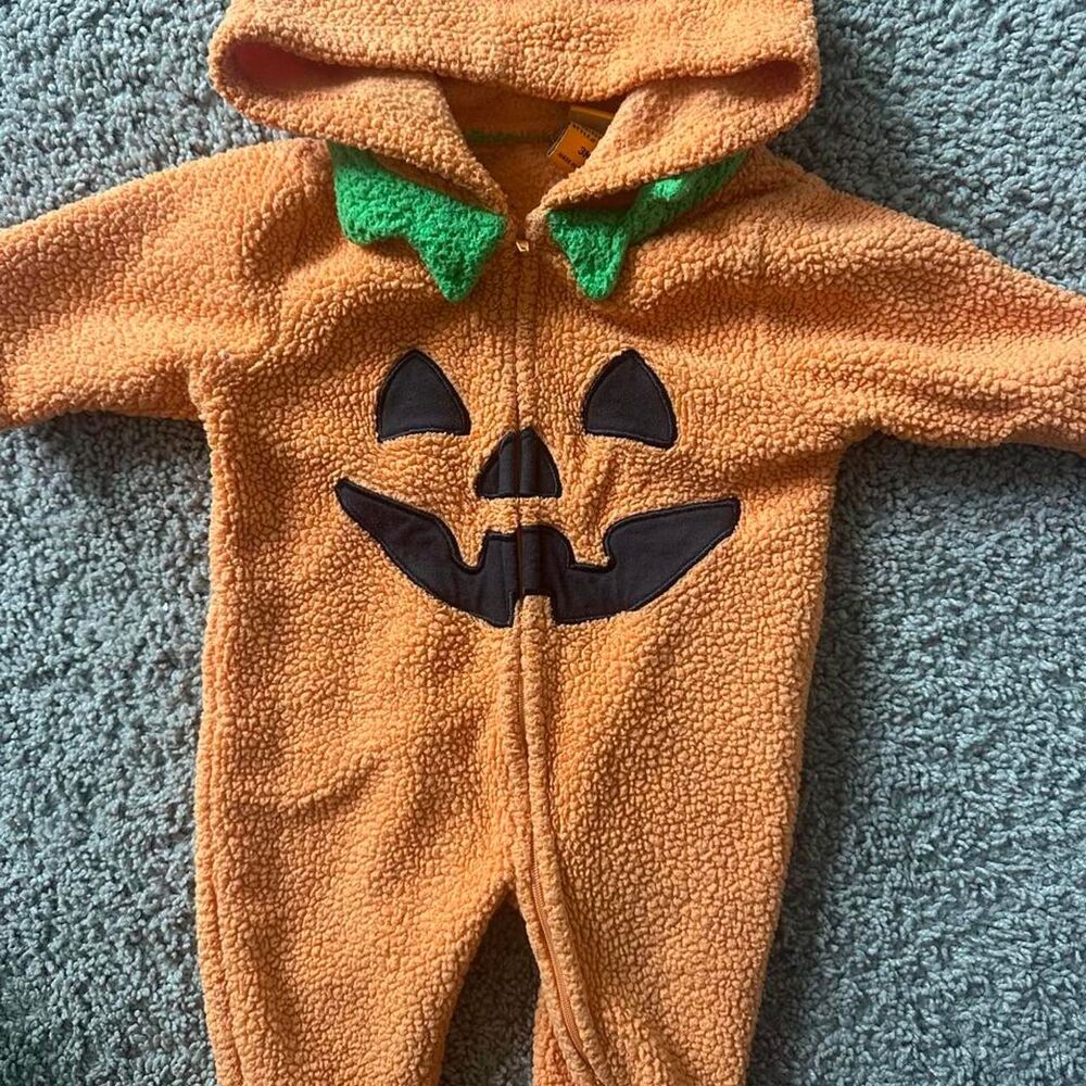 Orange Sleepsuits-babygrows